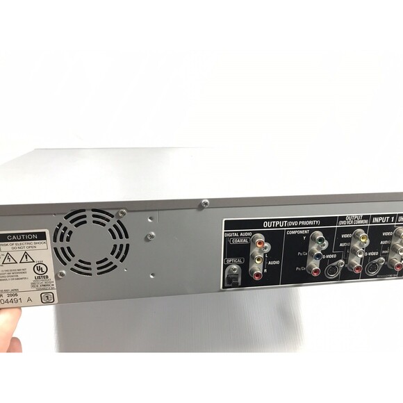 Toshiba DVD Recorder VCR VHS Combo D-VR4XSU Dubbing No Remote Working Tested - Picture 11 of 12